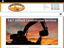 Tablet Screenshot of contourconstruction.com